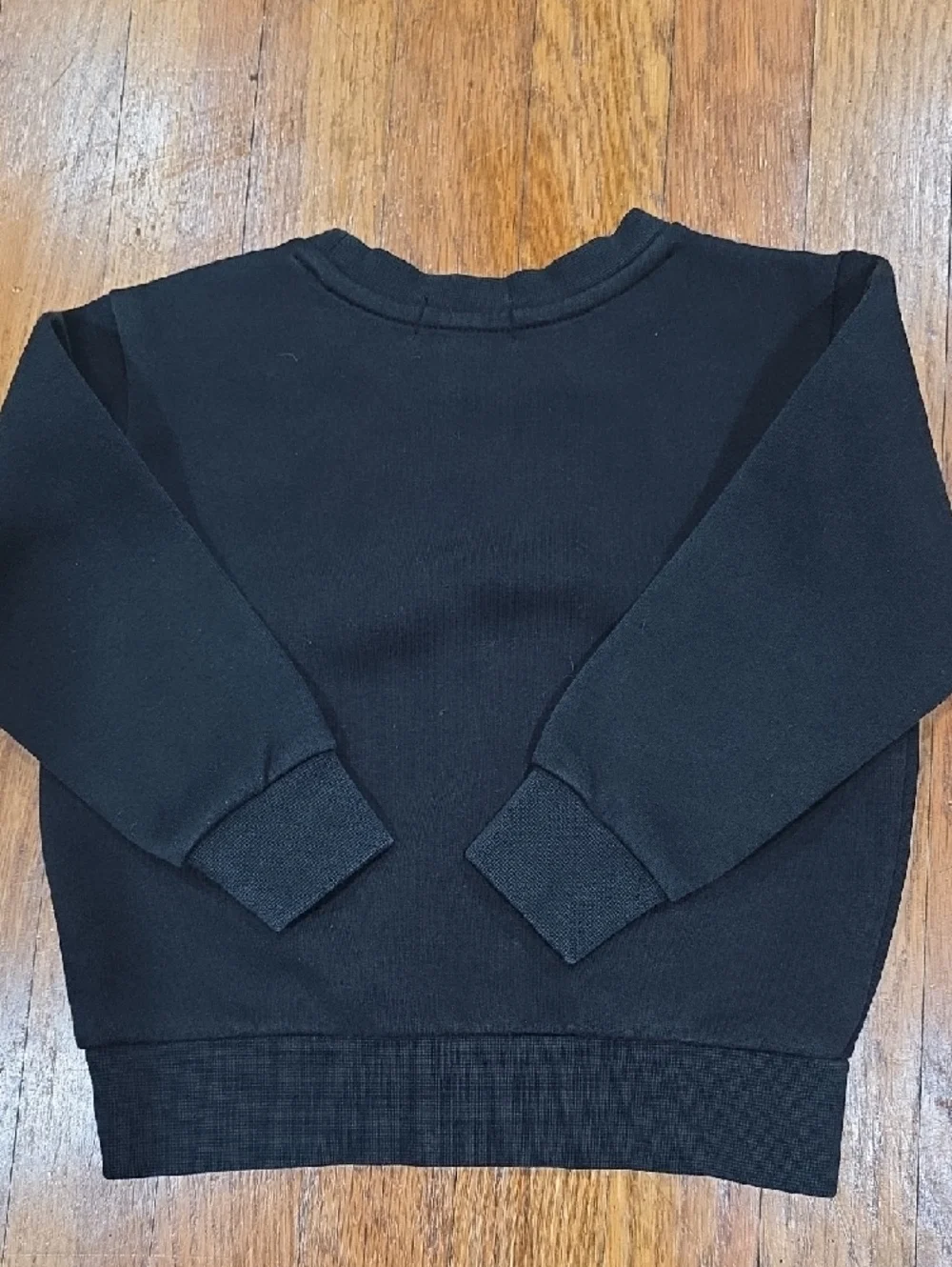 NWOT Polo by Ralph Lauren Black Sweatshirt with Gold Logo Size 3/3T - Picture 4 of 7